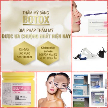 VẬT TƯ THẨM MỸ CHO SPA